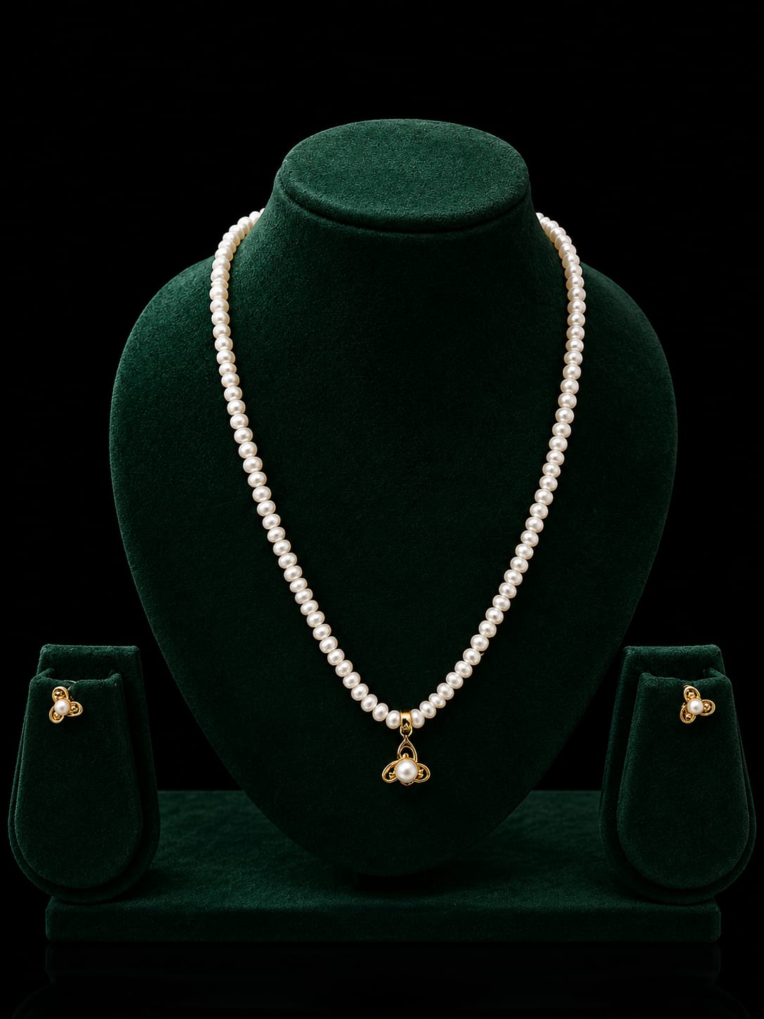 ✨ Original Hyderabad Pearl Pendant Set ✨