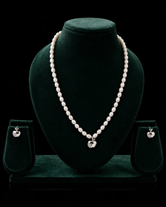 ✨ Original Hyderabad Pearl Pendant Set ✨