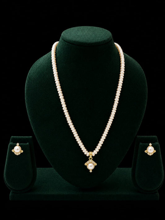 ✨ Original Hyderabad Pearl Pendant Set ✨