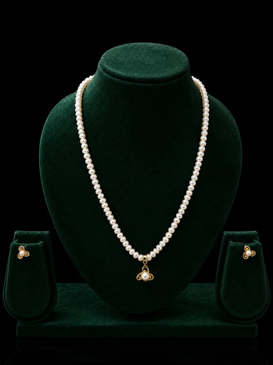 ✨ Original Hyderabad Pearl Pendant Set ✨