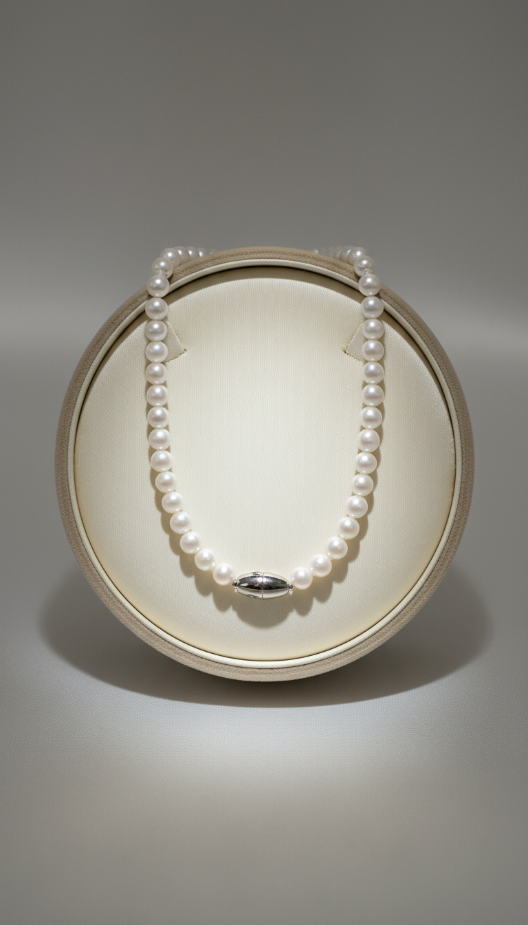 Akoya pearl strand necklace